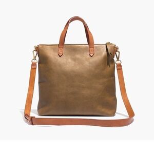 Madewell Brown Tan Crossbody Bag